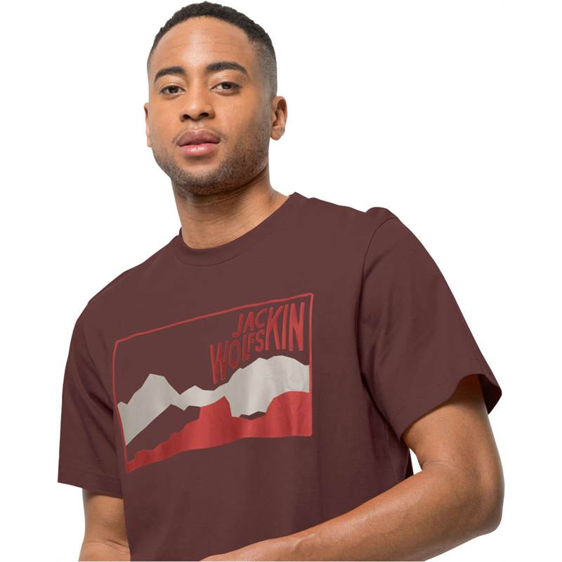 Jack Wolfskin Mens Ausblick T-Shirt-3